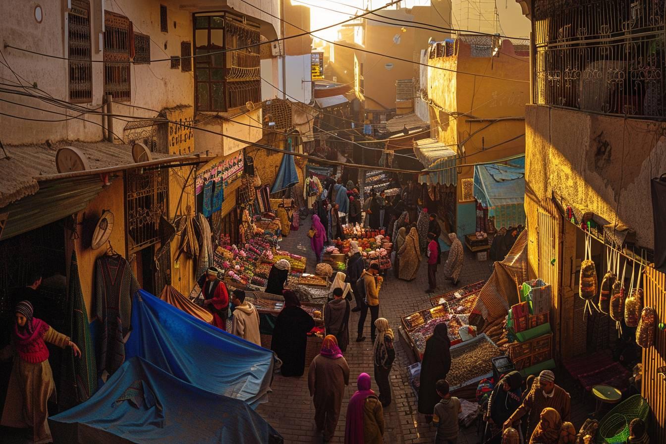 Découvrez le souk el had : l'authentique marché marocain aux mille trésors et saveurs orientales