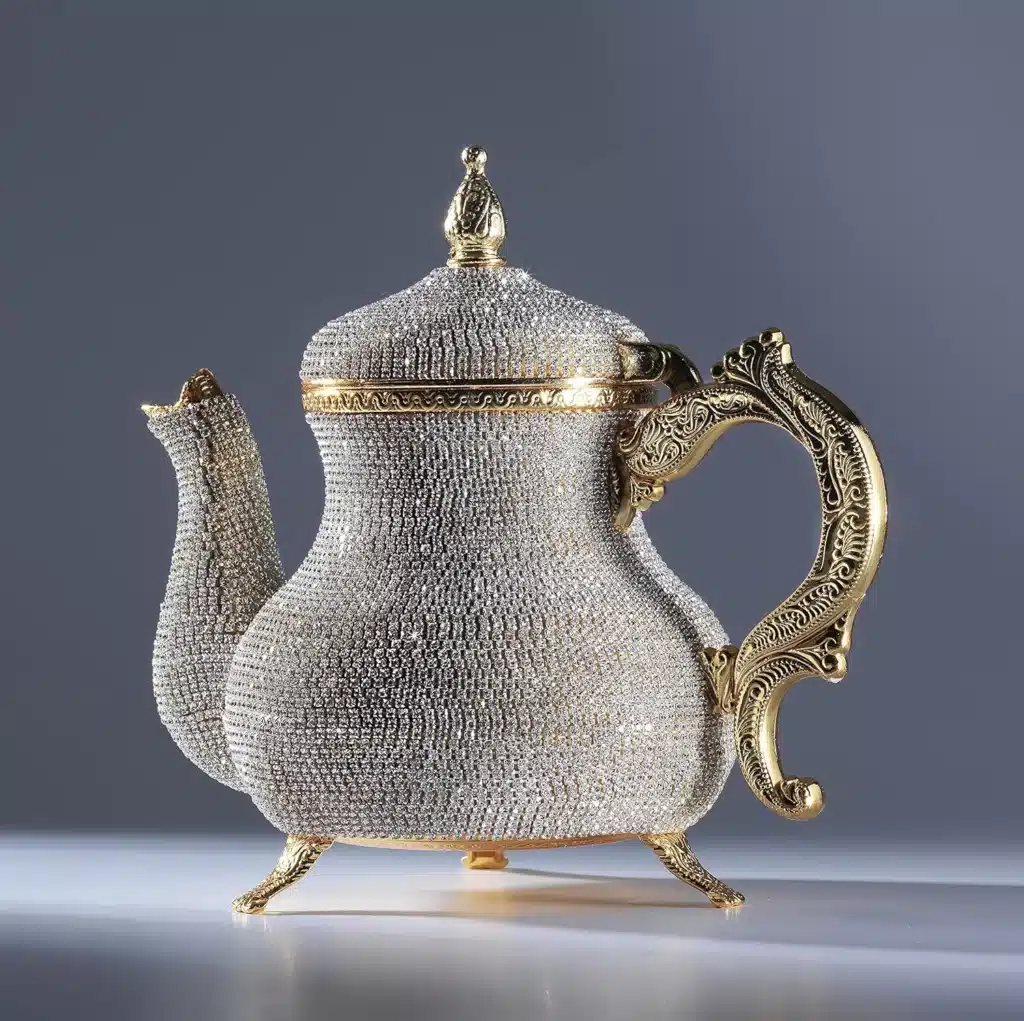 théière marocaine luxueuse type royal