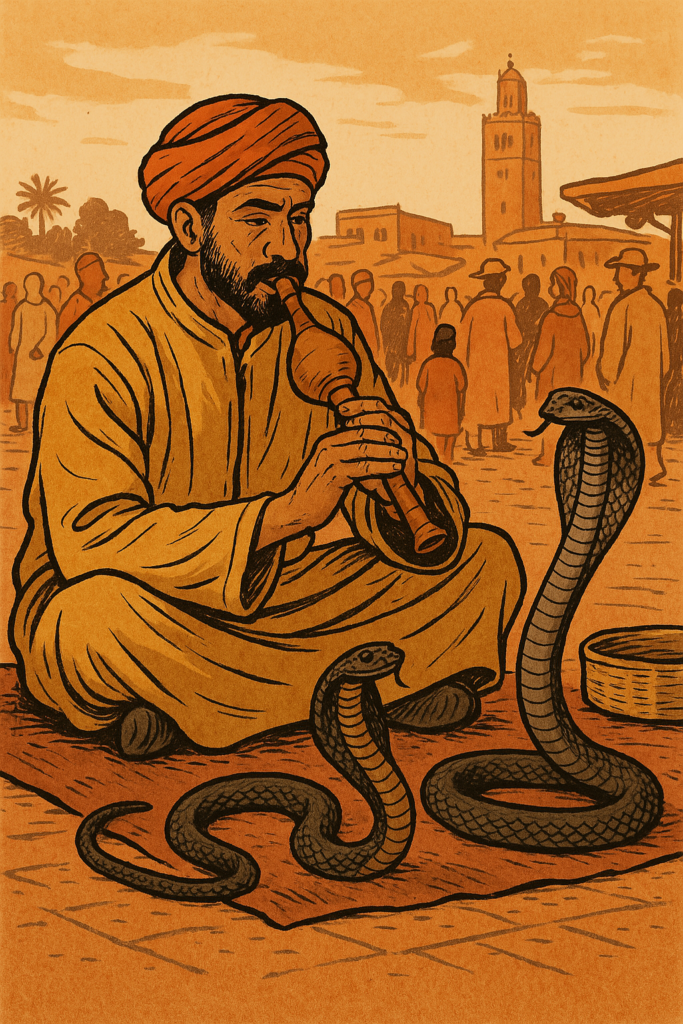 Charmeur Serpent Maroc