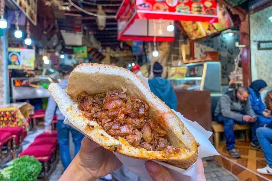 Maroc street food