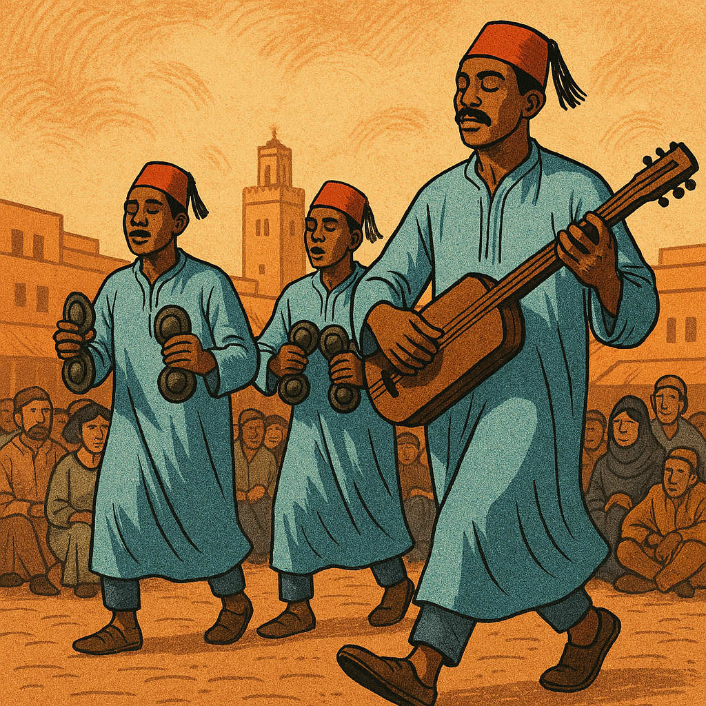 musiciens gnaouas