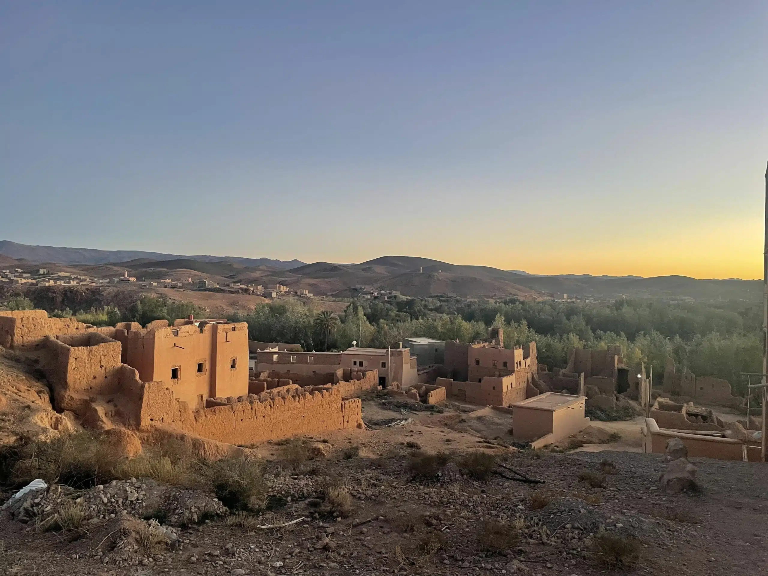 Espace commun de la kasbah