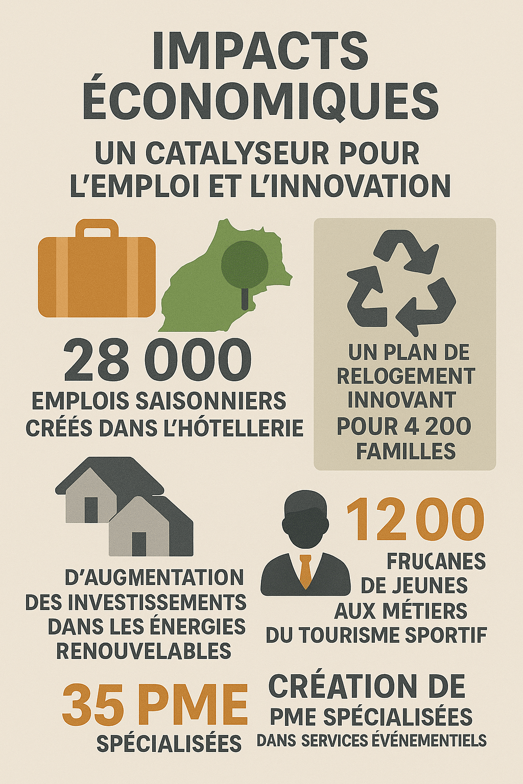 impact economique Can maroc