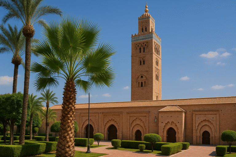 La mosquée Koutoubia : cœur historique de Marrakech et merveille architecturale 8 Mosqué maroc