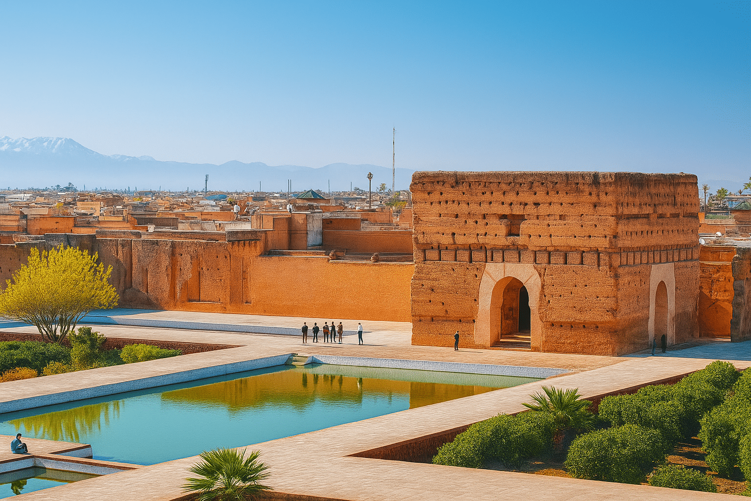 Visiter le palais el Badi maroc