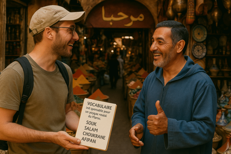 Vocabulaire indispensable pour un voyage réussi au Maroc 9 Vocabulaire voyage maroc