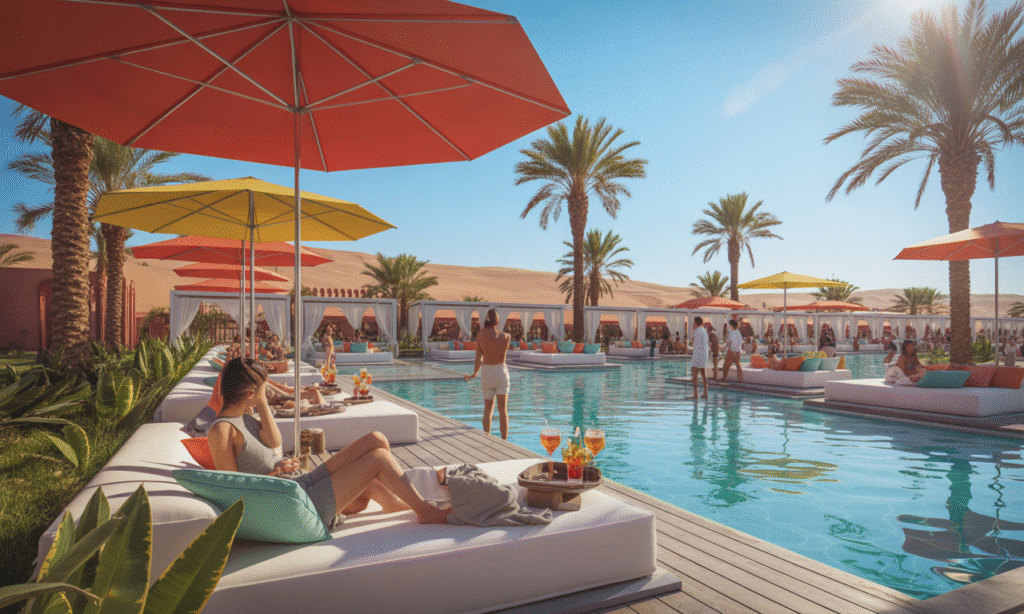 Nikki Beach Marrakech Hotel : Pourquoi Cet Hôtel Est le Nouveau Spot Incontournable 1 découvrez pourquoi nikki beach marrakech hotel est le nouveau spot incontournable : ambiance chic, cadre luxueux, expériences exclusives et détente garantie dans l'une des adresses les plus tendance du maroc.