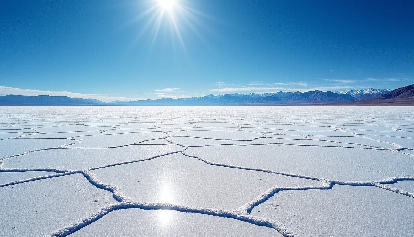 partez à la découverte des paysages spectaculaires du désert de sel argentin et laissez-vous émerveiller par ses vastes étendues étincelantes, sa faune unique et ses panoramas inoubliables.