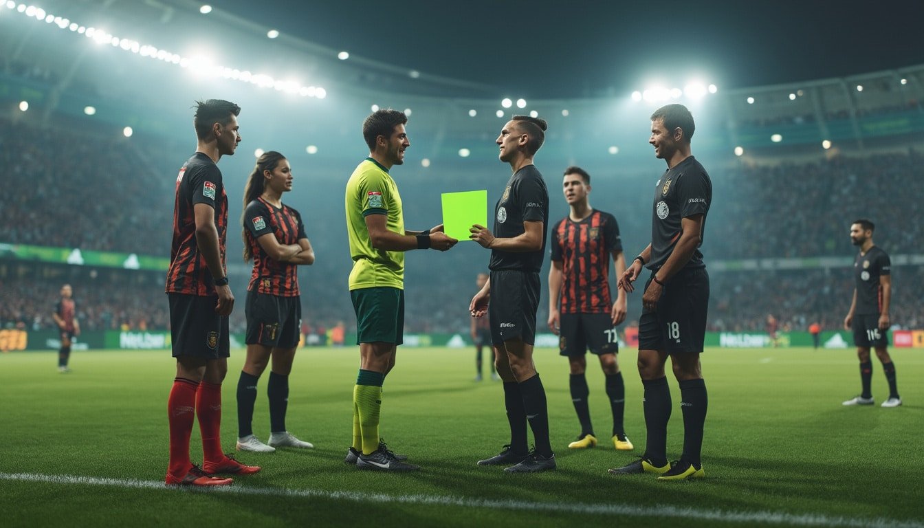 découvrez un événement historique lors du match maroc-espagne à la coupe du monde u20 : l'introduction inédite du carton vert, symbole d'innovation et de fair-play dans le football mondial.