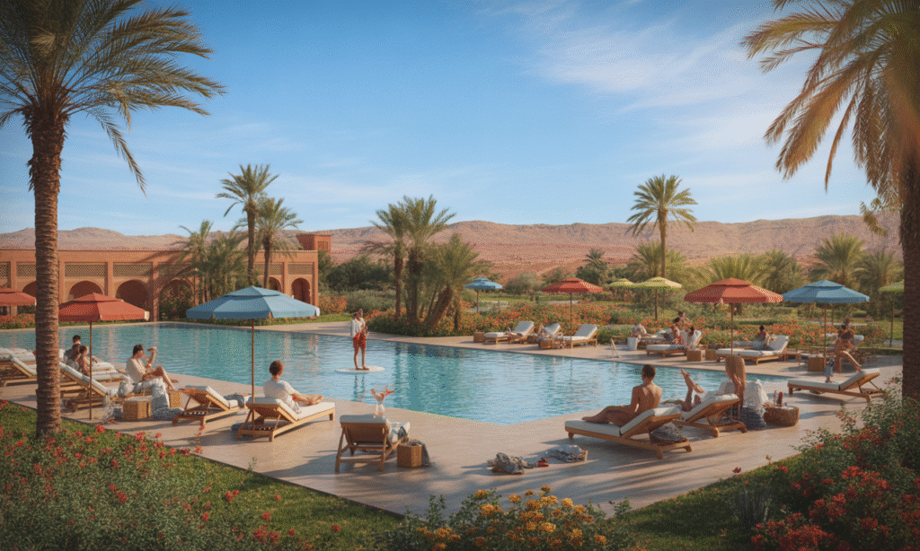 offrez-vous une escapade inoubliable au club med palmeraie marrakech. profitez d’un séjour d’exception sous le soleil marocain, entouré de jardins luxuriants, d’activités variées et d’un service tout compris pour des vacances de rêve.