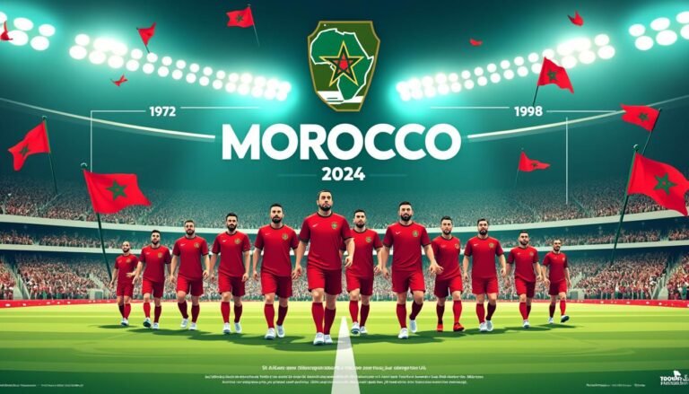 La Coupe d'Afrique des Nations fait son grand retour au Maroc après 37 ans, avec les Lions de l'Atlas sous les projecteurs 11 découvrez le retour historique de la coupe d'afrique des nations au maroc après 37 ans, avec les lions de l'atlas prêts à briller sur la scène continentale.