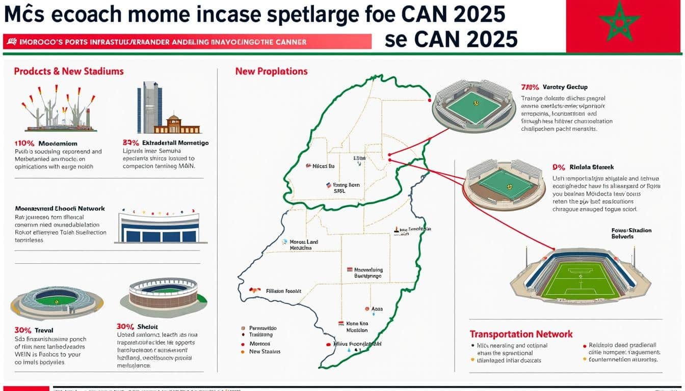 découvrez pourquoi l'équipe espagnole redoute les stades impressionnants du maroc lors de la can 2025, entre infrastructures modernes et ambiance unique.