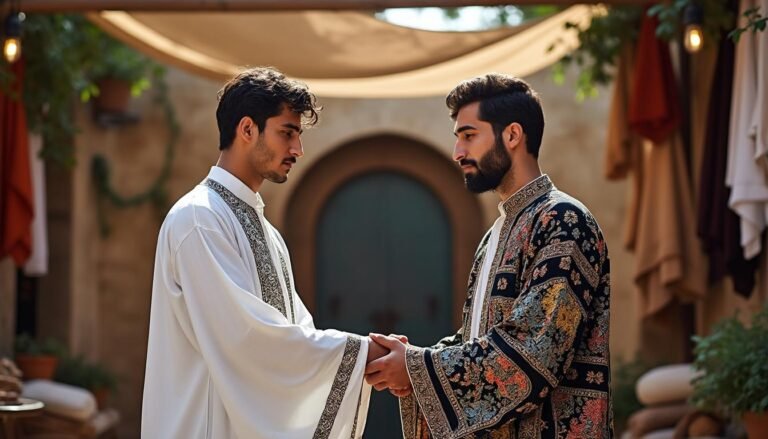 découvrez la querelle culturelle entre l’algérie et le maroc, mettant en lumière les origines et traditions du caftan, vêtement emblématique aux riches symboliques.