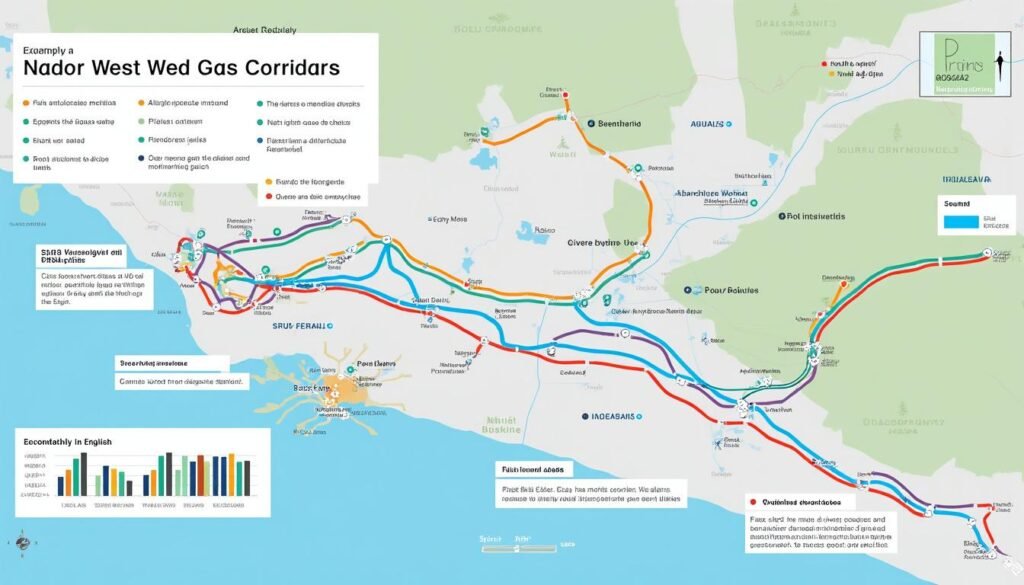 Le Maroc investit près d’un milliard de dollars pour développer un corridor gazier innovant et une unité flottante de stockage et regazéification à Nador West Med 1 le maroc investit près d’un milliard de dollars pour développer un corridor gazier innovant ainsi qu’une unité flottante de stockage et regazéification à nador west med, renforçant ainsi sa capacité énergétique et son infrastructure stratégique.