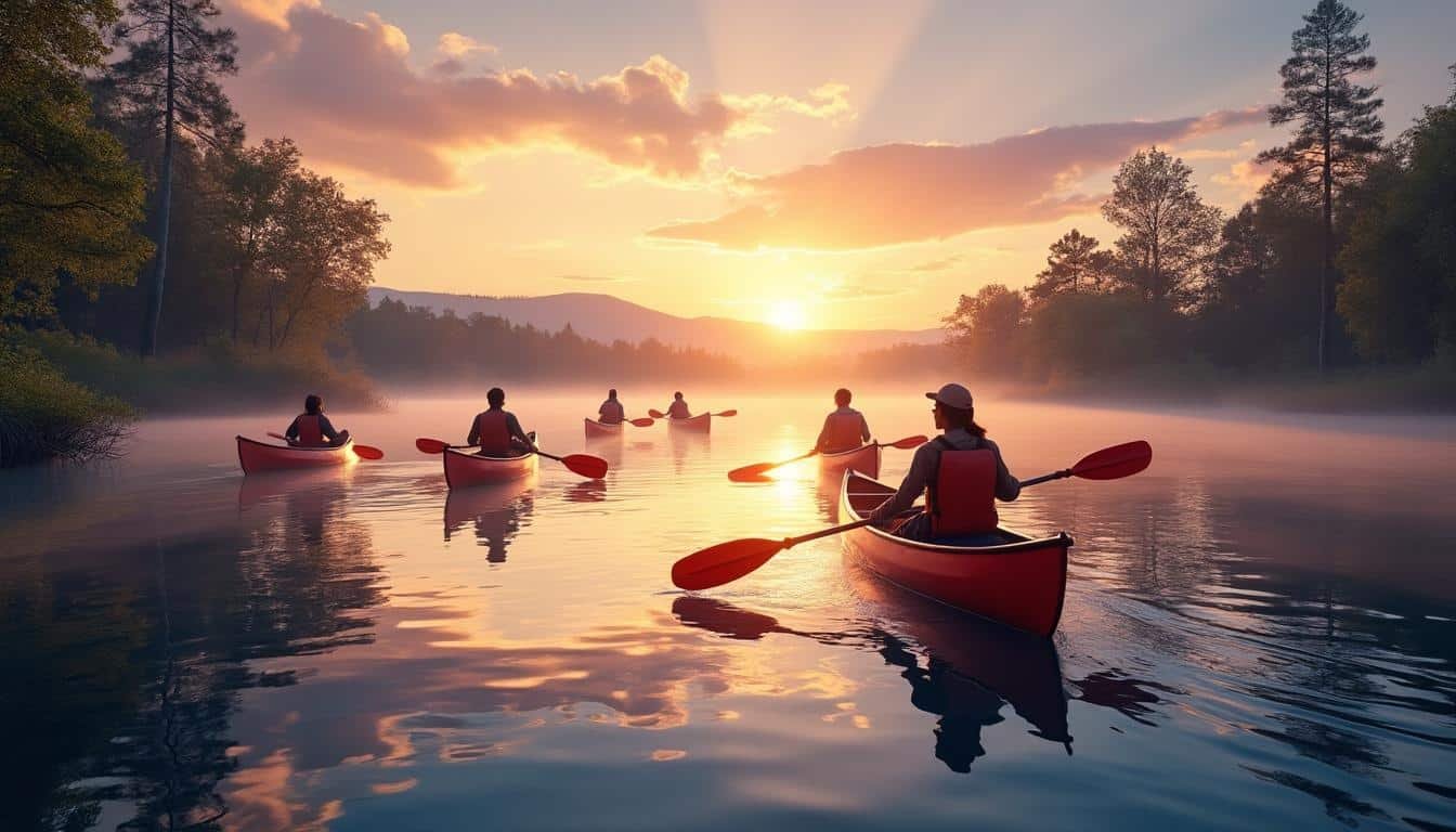 explorez le lac de la ganguise, un havre de nature préservée offrant une multitude d'activités de loisirs pour toute la famille. partez à la découverte de paysages authentiques et profitez d'un cadre idéal pour vos escapades en plein air.