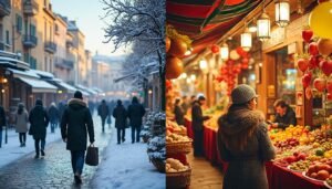 découvrez comment profiter des fêtes d'hiver au soleil du maroc pendant que la côte-d’or grelotte. un contraste saisissant entre l'ambiance chaleureuse du sud et les frissons de dijon en hiver.