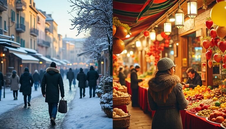 découvrez comment profiter des fêtes d'hiver au soleil du maroc pendant que la côte-d’or grelotte. un contraste saisissant entre l'ambiance chaleureuse du sud et les frissons de dijon en hiver.