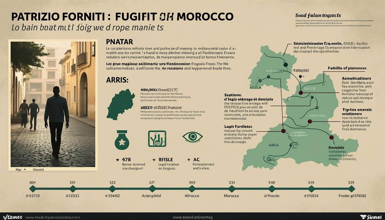 découvrez l'histoire captivante de la cavale incertaine du parrain italien patrizio forniti au maroc et les enjeux qui entourent sa traque.
