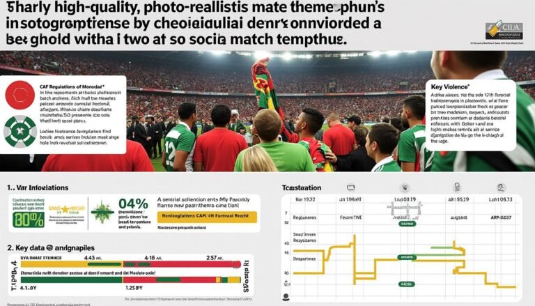 la caf annonce de nouvelles mesures strictes après les incidents violents survenus lors du match sénégal-maroc pour garantir la sécurité et l'intégrité des compétitions.