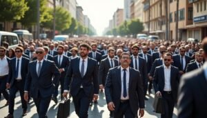au maroc, plusieurs milliers d'avocats manifestent massivement dans les rues pour exprimer leur opposition à la réforme de leur profession, dénonçant un changement qu'ils jugent menaçant pour leurs droits et leur indépendance.