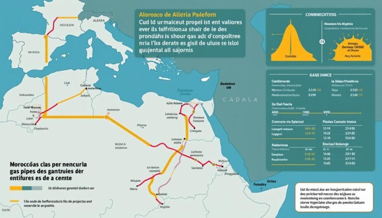 analyse du duel stratégique entre le maroc et l'algérie autour de deux projets de gazoduc concurrents, explorant les enjeux géopolitiques et énergétiques majeurs dans la région.