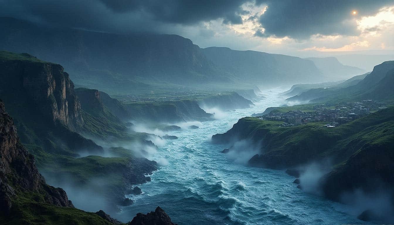 rivière atmosphérique : alerte importante aux inondations au portugal et au maroc, vigilance renforcée face aux risques météorologiques majeurs.