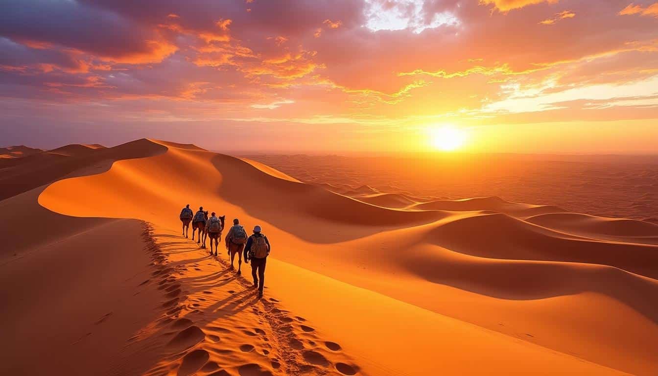 explorez la randonnée dans le désert marocain avec nos conseils pratiques et itinéraires détaillés pour une aventure inoubliable au cœur des paysages désertiques.