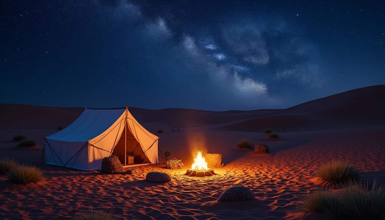 Dormir dans le désert marocain : conseils pour une nuit inoubliable sous les étoiles 2 découvrez comment passer une nuit inoubliable sous les étoiles dans le désert marocain avec nos conseils pratiques pour un séjour confortable et magique.