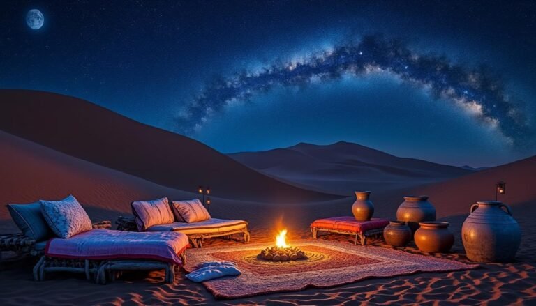 Dormir dans le désert marocain : conseils pour une nuit inoubliable sous les étoiles 9 découvrez nos conseils pour une nuit inoubliable sous les étoiles dans le désert marocain. préparez votre séjour, choisissez le bon équipement et vivez une expérience unique au cœur du sahara.