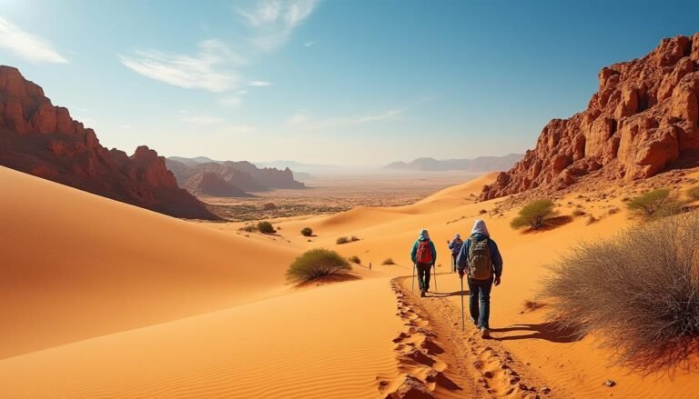 Trek désert maroc 4 jours : itinéraire et conseils pour une aventure inoubliable 2 découvrez notre itinéraire de 4 jours pour un trek dans le désert marocain. conseils pratiques et astuces pour une aventure inoubliable au cœur des paysages fascinants du sahara.