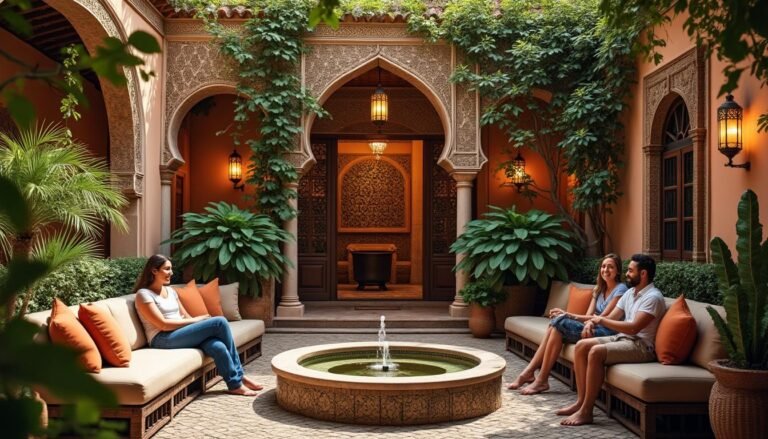 découvrez un séjour riad au maroc tout compris et vivez une expérience authentique sans souci. profitez du confort, de la culture et de la beauté marocaine en toute tranquillité.